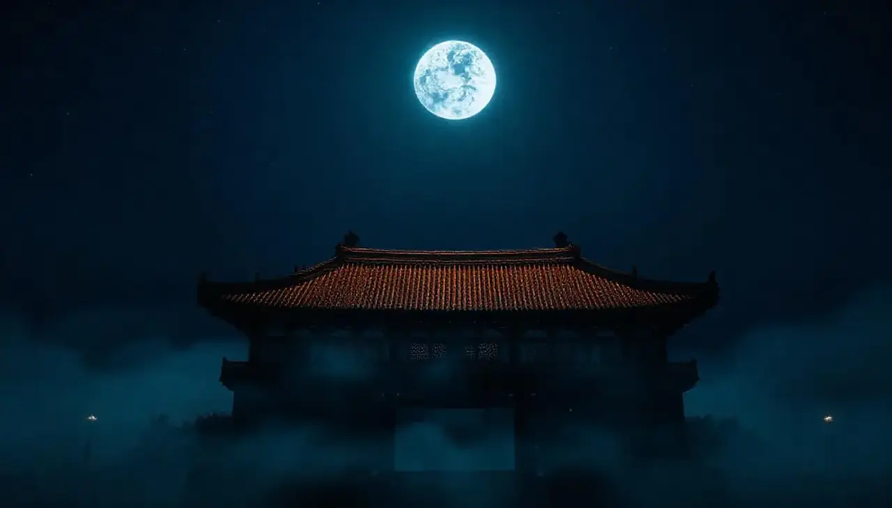 人文影像 · 敦煌月下